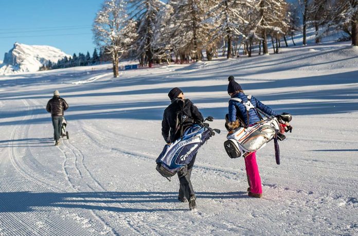 Zimní golfové boty